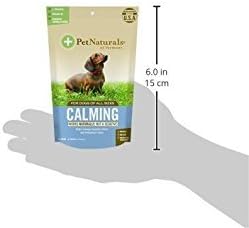 (3 Pack) Calming for Dogs, Natural Behavior Support Formula, 30 Bite Sized Chews
