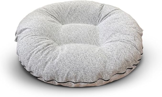 Bessie and Barnie - Luxury Extra Plush Faux Fur Bagel Pet/Dog Bed (Seagull, X-S)