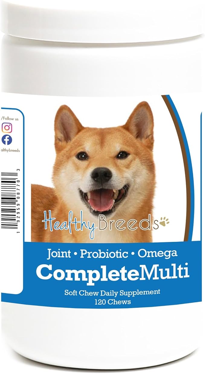 Healthy Breeds Shiba Inu All in One Multivitamin Soft Chew 120 Count