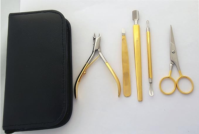 Gold & Silver Grooming Set