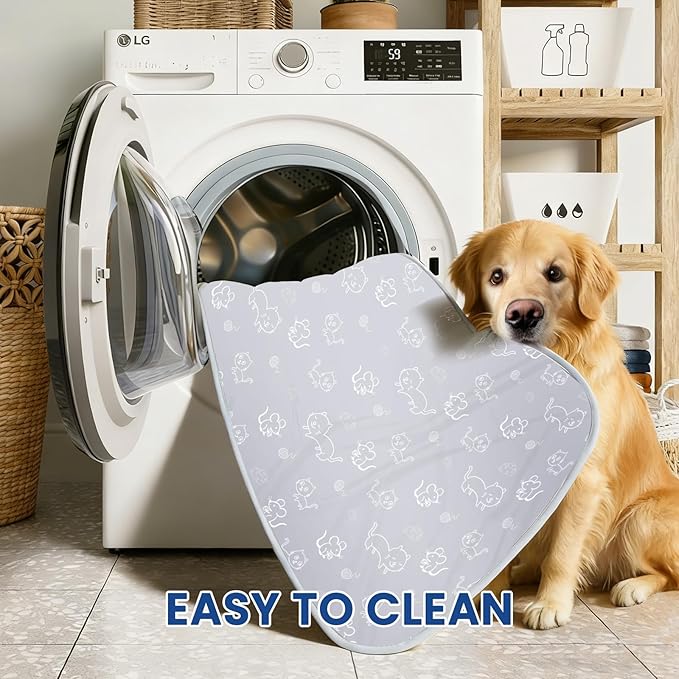 SUPRIY Dog & Cat Cooling Mat with Bandana - Pet Cooling Pad & Pet Scarf Set for Summer(QMAX>0.4) for Pet in Summer, Washable, Non-Toxic(small16.5 x21.6)