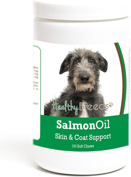 Healthy Breeds Scottish Deerhound Salmon Oil Soft Chews 120 Count