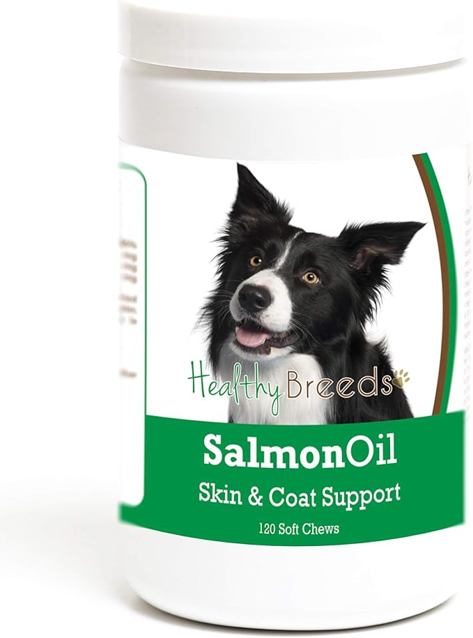 Healthy Breeds Border Collie Salmon Oil Soft Chews 120 Count