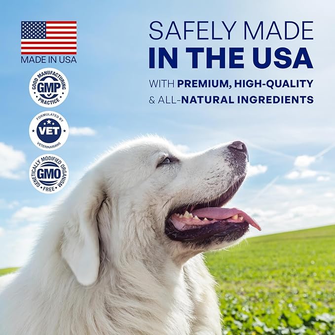 Advanced Canine Joint Supplement – Joint Care for Dogs – Active Dog Supplement with Devil’s Claw Boswellia & Turmeric – Tasty Dog Supplement for All Dog Breeds and Ages