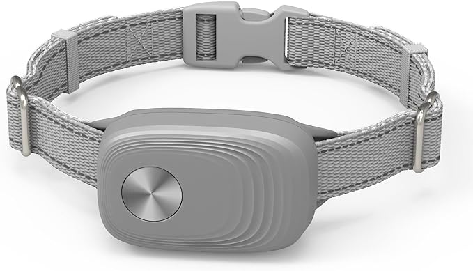 Automatic Pet Door Collar Compatible with High Tech Pet Door for MS-4 or MS-6, Twilight Gray,1PK