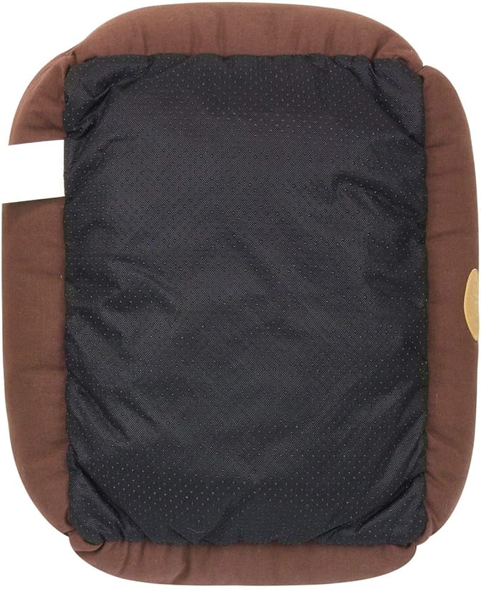 – Premium Dog or Cat Bed | Large Dog Bed Measures 30 x 23 x 7, Perfect for Pets up to 55 lbs. | 100% Polyester Pet Bed with Skid-Free Bottom | Brown