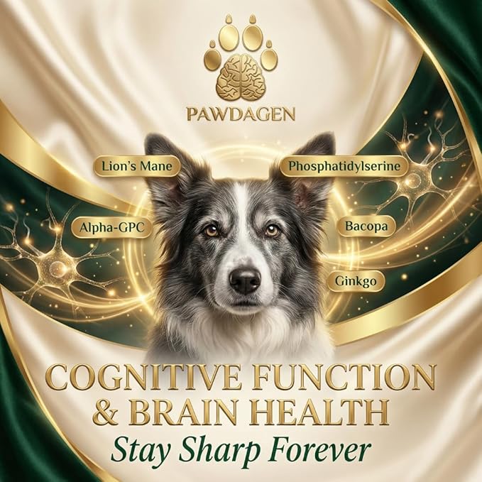 Dog Longevity Supplement - NMN, NAD+, CoQ10 All Breeds & Ages-Active & Senior Dog Vitamins - 14 Ingredients for Brain Health, Energy & Cellular Vitality - Made in USA - 90 Chews