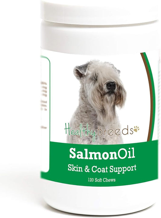 Healthy Breeds Soft Coated Wheaten Terrier Salmon Oil Soft Chews 120 Count