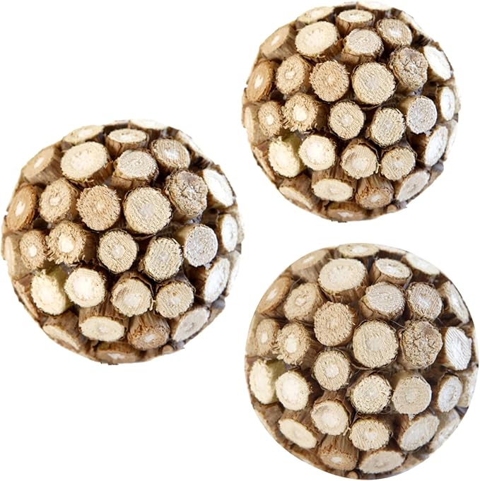 miwoowim 3PCS Cat Ball Toy,Silvervine Ball with Catnip Gall Fruit silvervine Sticks Powder Inside,Catnip Toys for Indoor Cats,Kitten Cleaning Teeth Cat Chew Toy