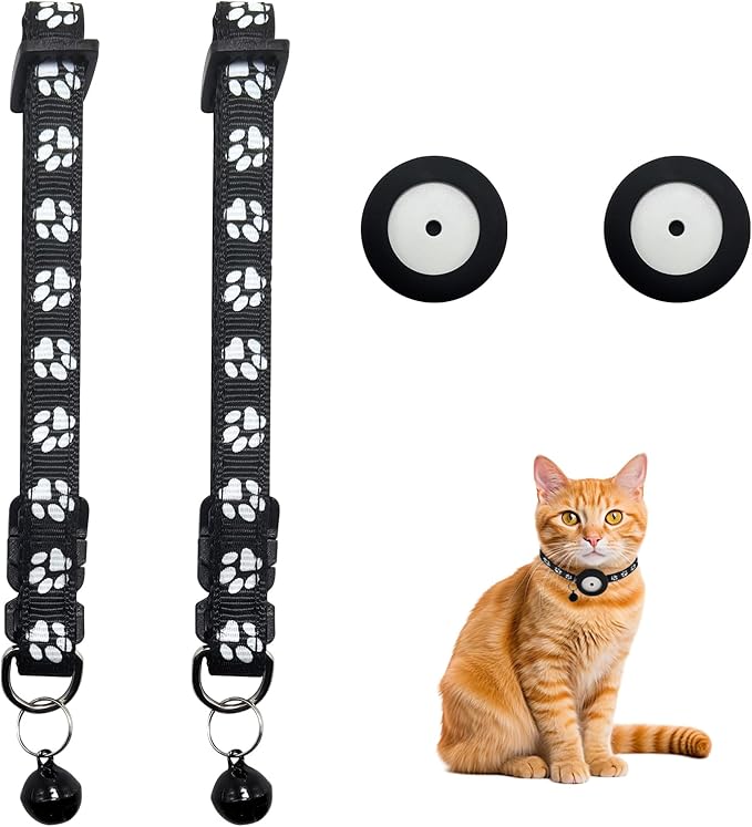 Smart Cat Door for Interior & Exterior, RFID Cat Pet Door with 3 Collar Sensor Keys & 1 Remote Control & 4 Way Locking Cat Flap with Collar Sensors Activated Opening CatDoor (Gray)