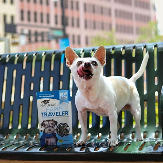 Ark Naturals Happy Traveler Calming Chews for Dogs, Bundle Pack