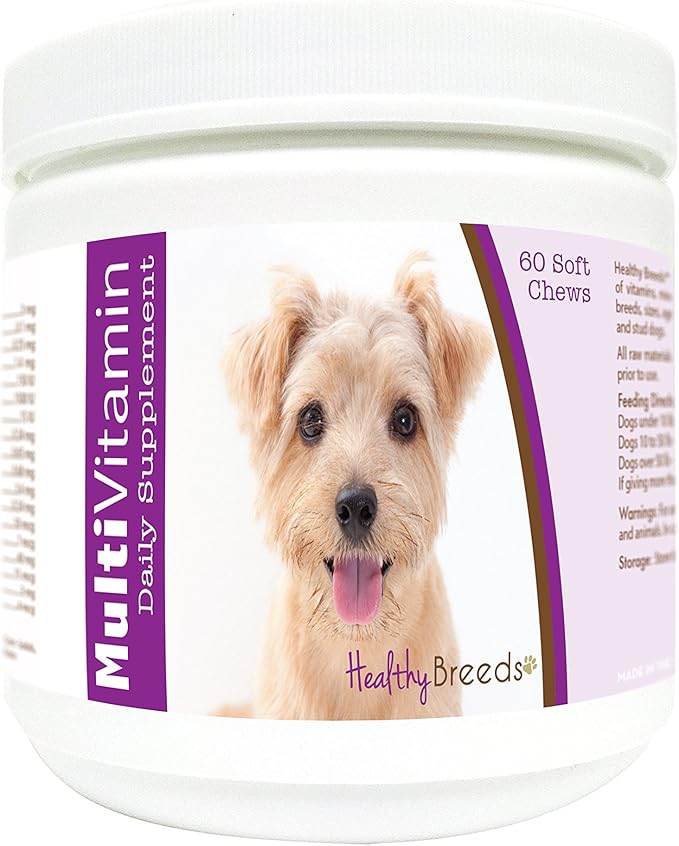 Healthy Breeds Norfolk Terrier Multi-Vitamin Soft Chews 60 Count