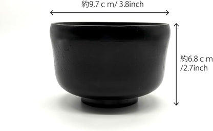 野口熊太郎茶園 Wooden Matcha Bowl, Dishwasher Safe, Lacquered Natural Wood, Nanoparticle Coating, About 5.7 fl oz, Smaller, Made in Japan