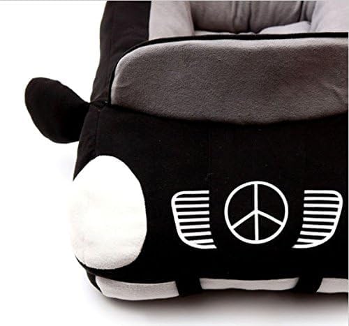 BADASS SHARKS Car Shaped Dog Cat Bed Pet House Cool Teddy Sofa Puppy Nest 70x50cm Cushion Kitten Padded Kennel Soft and Cozy Pet Bed with Cat Bed Mat Pillow and Car Design
