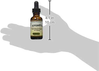 Amber NaturalZ Adizone Herbal Supplement for Dogs | Supports a Healthy Inflammatory Response, Occasional Discomfort, and Joint Function | Natural Aid for Active and Aging Canines 1 Fluid Ounce