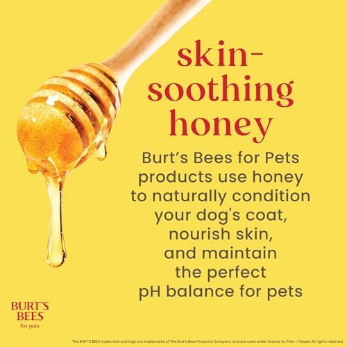 Burt's Bees for Pets Gentle Cleansing Puppy Wipes with Buttermilk, 98% Natural Origin Formulas, Hypoallergenic Dog Wipes Cleaning, Dog Cleaning Wipes, Dog Wipes for Paws and Butt, 50ct