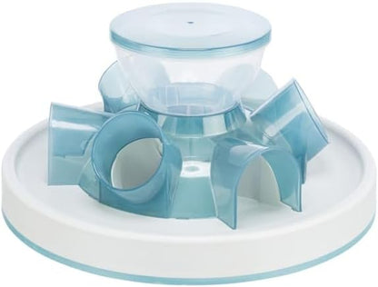 TRIXIE Tunnel Slow Feeder for Cats and Dogs, Interactive Cat Toy, Pet Food Dispenser, Treat Dispenser