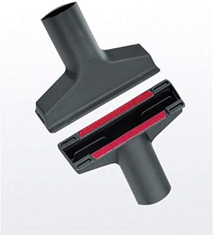 Wessel-Werk Upholstery Vacuum Attachment Tool with Red Velvet Microfiber Strips to Lift Pet Hair, Lint, and Thread from Fabrics and Upholstery (Standard Upholstery Tool)