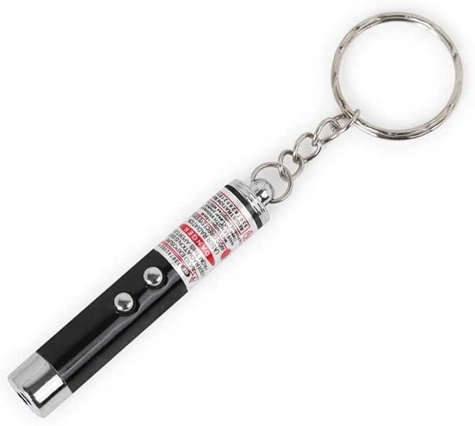6pcs Laser Pointer Cat Toys Red Laser Light LED Pointer White Flashlight Torch Interactive Training Pen for Cat Dogs