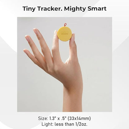 ROAM SMART TRACKER - Bluetooth Tracker & Item Locator for Keys, Wallet, Luggage, Kid & Pet Gear, (iOS, Android), No App or Subscription, Fast Setup, Waterproof | 2-Pack, Pink