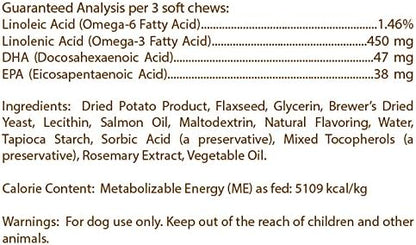 Healthy Breeds Utonagan Salmon Oil Soft Chews 120 Count