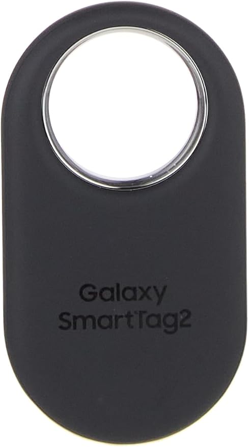 Samsung SmartTag2 (2023) Bluetooth + UWB, IP67 Water and Dust Resistant, Findable via App, 1.5 Year Battery Life - Black (International Version)