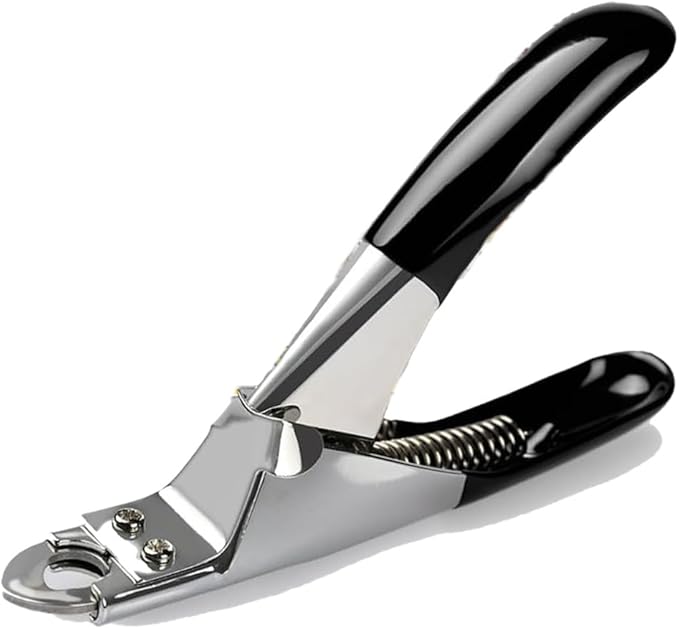 Rocky Mountain Goods Nail Clippers for Dogs and Cats (Pack of 2) - Stainless Steel - for Small & Large Pets - Ergonomic Handle - Adjust Safety Ring Blade - Claw Trimmers Pet Care - Black Nails