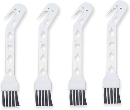 4 Packs Cleaning Brush for Robot Vacuum,Handheld Vacuum Cleaning Brush,Universal Tool Brush for Cleaning Hair/Pet Hair/Dust