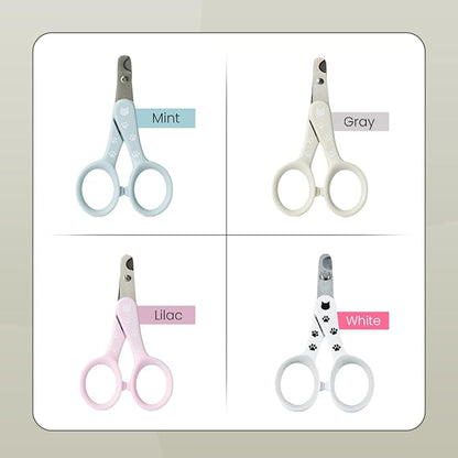 Necoichi Purrcision Feline Nail Clippers | Lever Principle Cat Nail Clipper | Butter-Smooth Cuts | Seki, Gifu Swordsmith Craftsmanship | Stainless Steel Cat Claw Trimmer for Indoor Cats (Gray)