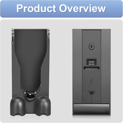 FUNTECK Wall Mount Compatible with Dyson V11, V11 Outsize and V15 Vacuum Cleaners, Charging Station Replacing Part No. 970011-01 & 970011-02