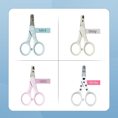 Necoichi Purrcision Feline Nail Clippers | Lever Principle Cat Nail Clipper | Butter-Smooth Cuts | Seki, Gifu Swordsmith Craftsmanship | Stainless Steel Cat Claw Trimmer for Indoor Cats (Mint)