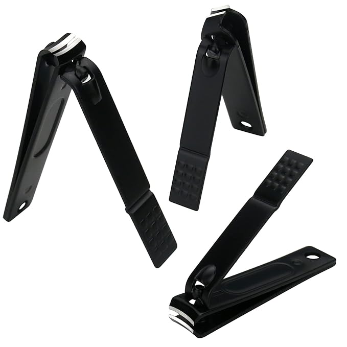 Glamne Manicure Set Nail Clippers Kit Professional Stainless Steel Nail Care Tools with Leather Travel Case 10 in 1 Blue
