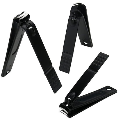 Glamne Manicure Set Nail Clippers Kit Professional Stainless Steel Nail Care Tools with Leather Travel Case 10 in 1 Purple