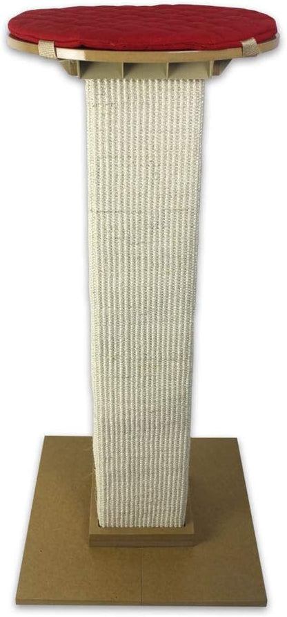 SmartCat Perch for the Ultimate Scratching Post, Color-RED