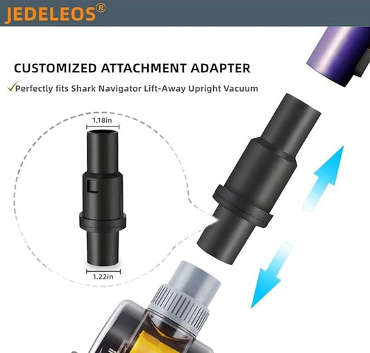 JEDELEOS Upgraded Pet Hair Power Brush Attachment for Shark Navigator NV350 NV351 NV352 NV356 NV356E NV357 NV360 NV370 NV22 NV42 UV420 UV410 UV440 Lift-Away Upright Vacuum Replace Part 119FFJ