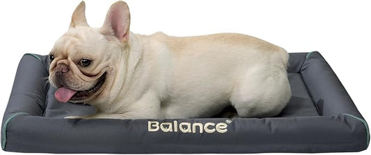 BALANCE Oxford Dog Bed for Medium Dogs, Waterproof Dogs Crates Pad Outdoor Dog Crate Mat, Wipe Clean & Easy Rinse, 30 inch