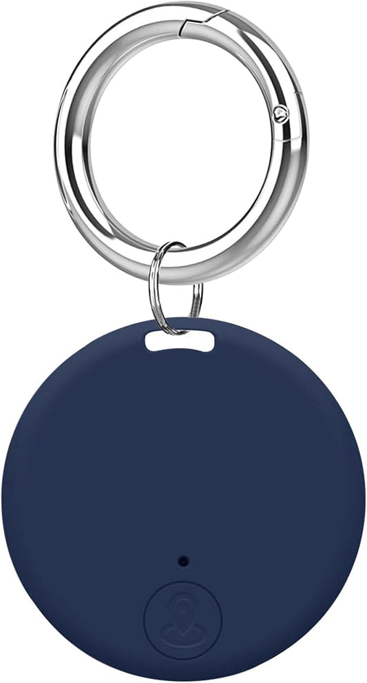 Aircawin GPS Tracker Case,Key Item Finder Locator,No Monthly Fee App for iOS/Android 2023 Latest,Portable Anti-Lost Bluetooth Mini Tag Item Tracker for Luggages/Kids/Pets/Phone/Wallet/Bag-1Pcs-Blue
