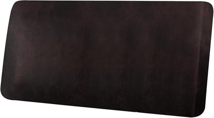 ANARACHON Leather Look Couch Cushion Covers Sofa Seat Slipcovers Sets Couches Furniture Protector for Sectional Armchair Loveseat Pets Kids Stretch Spandex Fabric (1 Cushion Loveseat, Chocolate)