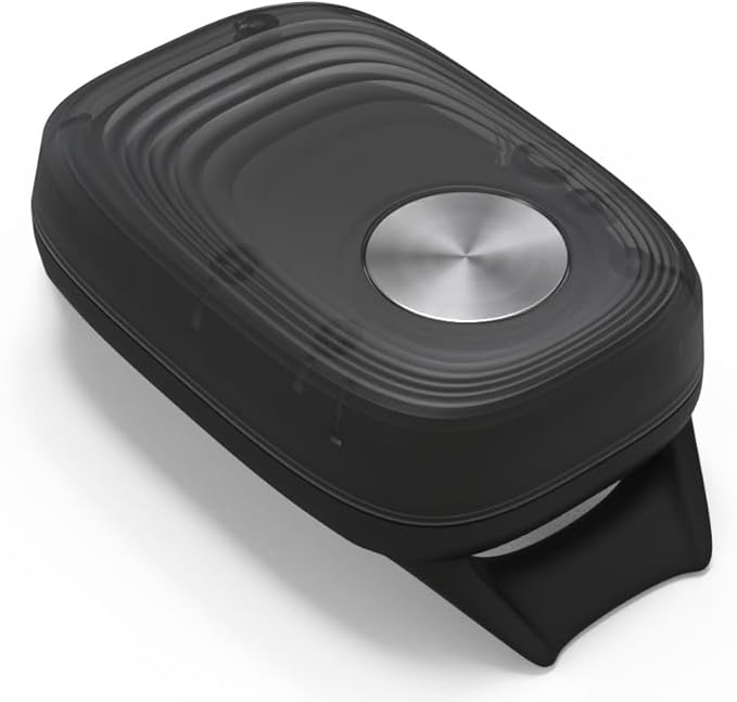 Automatic Pet Door Collar Compatible with High Tech Pet Door for MS-4 or MS-6, Black, 1 Pack