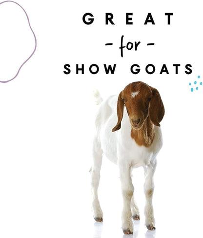 Manna Pro Goat & Skin Supplement, Supports Healthy Skin, Shiny Coat & Overall Wellness, Goat Feed Supplement w/Essential Vitamins & Minerals, for Strong Hooves & Immune Health, 4 lbs