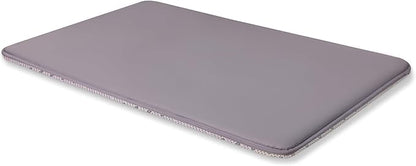 Dog Crate Pad Mat, Waterproof Kennel Cage Mat, Outdoor Cooling Pet Bed for Medium Large Dogs, Pet Bed with High Resilience Foam,Wipe Clean & Easy Rinse, Anti Slip 35 inch Graphite Grey