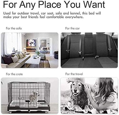 CHEERHUNTING Camping Dog Bed Pet Bed 40”X32”, Outdoor, Waterproof, Washable, Water-Resist, Large, Durable, Portable Travel Pet Mat