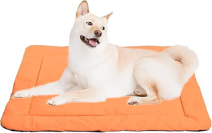 CHEERHUNTING Camping Dog Bed Pet Bed 40”X32”, Outdoor, Waterproof, Washable, Water-Resist, Large, Durable, Portable Travel Pet Mat
