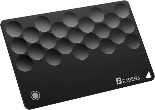 2026 Smart Card Air Tag | Bluetooth Wallet GPS Tracker [Apple MFi Certified iOS Only] | Thin Eco-Friendly Alternative Work with Apple Find My | 6-10 Years Battery | Find Item Locator for Keys, Bags