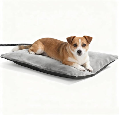 Outdoor Heating Pad for Dog，Heating Pet Bed for Small, Medium, Large and Dogs/Cats - Auto Temperature Control Outdoor Heated Pet Pad. (XL -28 x 16 inch)