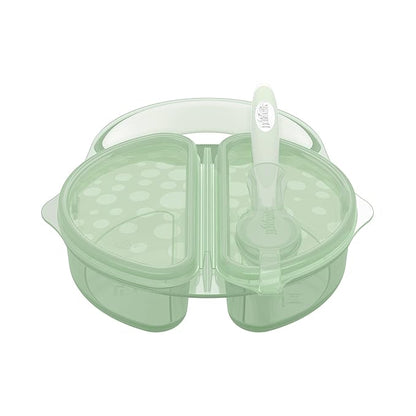 Dr. Brown's Travel Fresh Bowl and Spoon, 2-Pack, Turquoise