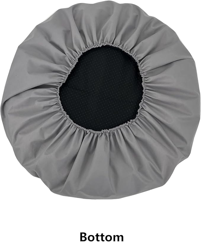 Waterproof Dog Bed Cover Replacement Round 39 Inch Light Grey