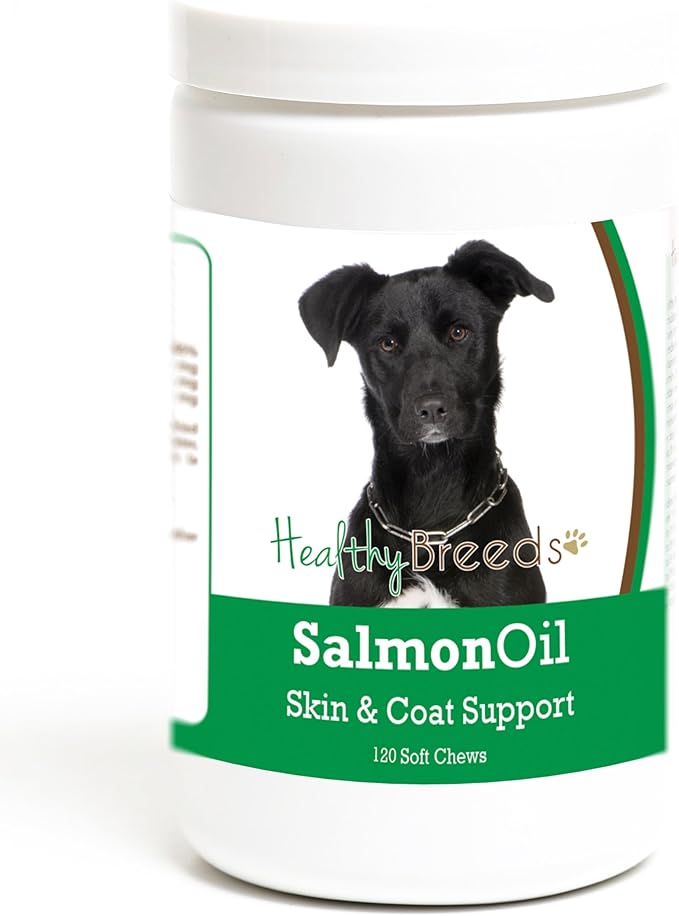 Healthy Breeds Mutt Salmon Oil Soft Chews 120 Count