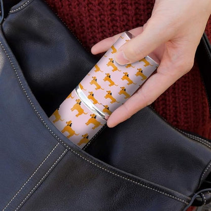 Glam Doggies Dog Pattern Stainless Steel Manicure Pedicure Grooming Beauty Care Travel Kit