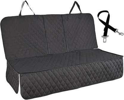 Honest Dog Car Seat Covers, Dog seat Cover with Side Flap for Cars, Trucks, and Suv's - Waterproof & Nonslip Pet Seat Cover for Backseat